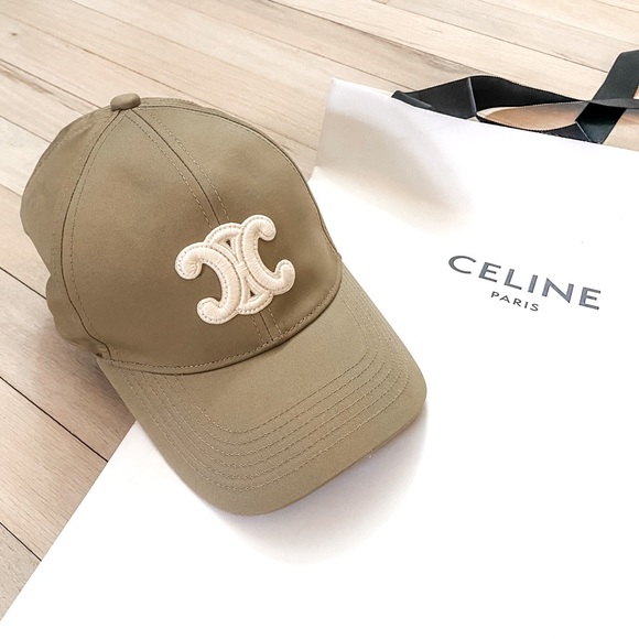 Celine Triomphe Baseball Cap in Cotton Size M - Picture 1 of 9